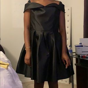 Black formal dress